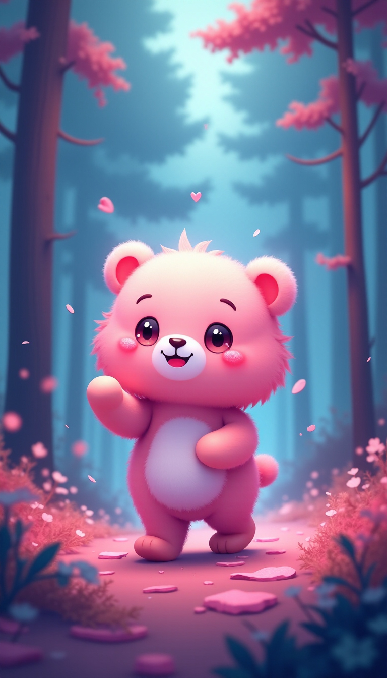 Mimsy in the forest